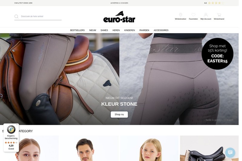 Euro-Star equestrian apparel store
