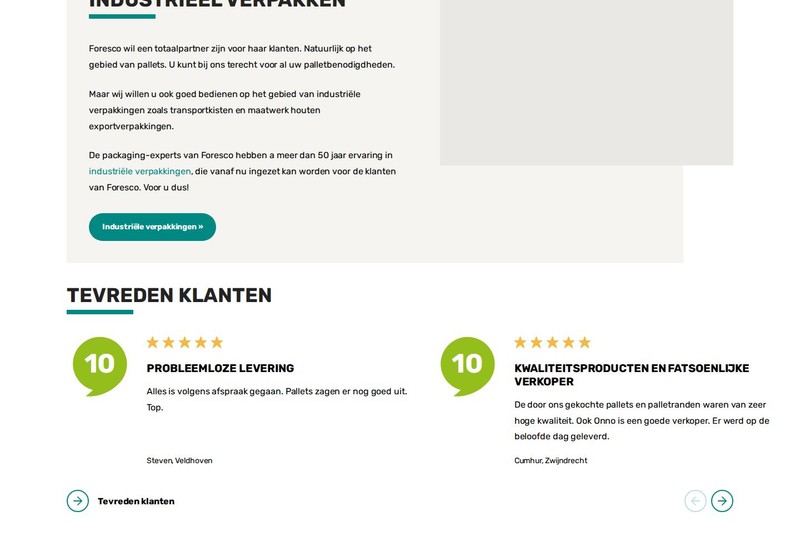 Pallet Centrale full page